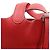 Hermès Picotin Lock 18 in Pelle Clemence Rossa Rosso - vista 9