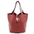 Hermès Picotin Lock 22 in Pelle Clemence Rossa Rosso Bordò