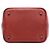 Hermès Picotin Lock 22 in Pelle Clemence Rossa Rosso Bordò - vista 3
