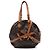 Sombrero Suave Monograma Marrón Louis Vuitton Castaño