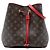 Néonoé Louis Vuitton Borsa Neonoe MM Monogramma Marrone
