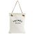 Borsa a Spalla in Pelle e Tela Aline GM di Hermès Beige