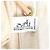 Borsa a Spalla in Pelle e Tela Aline GM di Hermès Beige - vista 9
