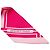 Sciarpa Muffler Hermès Twilly Les Coupes Tattoo Rosa - vista 3