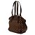 Louis Vuitton Damier Verona MM Handtasche Braun - Ansicht 2