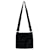Borsa a spalla con logo triangolare Prada Nero  - vista 8