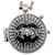 Collana Specchio in Strass Chanel Coco Mark Nero Argento