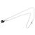 Collar Péndulo Ultra Chanel Negro Plata - vista 3