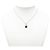 Collar Péndulo Ultra Chanel Negro Plata - vista 7