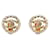 Orecchini Clip Coco Mark di Chanel D'oro