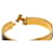 Bracelet Glitter Click H PM d'Hermès Noir Doré  - vue 4