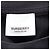 Camiseta negra de algodón con logo bordado de Burberry Negro - vista 5