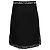 Alexander Wang Falda de poliamida negra con borde de encaje T de Alexander Negro - vista 3