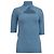 Feinstrick-Pullover aus hellblauer Wolle mit Ausschnitten von Ganni