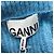 Feinstrick-Pullover aus hellblauer Wolle mit Ausschnitten von Ganni - Ansicht 7