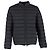 Giacca Puffer in Nylon Nero con Stampa Logo Givenchy
