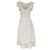 Vestido Midi Leona en Lino Blanco Ulla Johnson Crudo