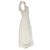 Vestido Midi Leona en Lino Blanco Ulla Johnson Crudo - vista 4