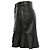 Falda Mini Rizada Rhinehart en Cuero Negro de Ganni - vista 2