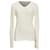 Totême Bouclé-Strickpullover in Weißpapier Roh