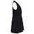 Theory Vestido Mini con Efecto Envolvente en Triacetato Negro - vista 3