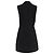 Theory Vestido Mini con Efecto Envolvente en Triacetato Negro - vista 4