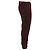 Burgunderfarbene Low-Rise Skinny Jeans aus Baumwolle von Brunello Cucinelli Rot Bordeaux - Ansicht 2