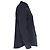 Ermenegildo Zegna Camicia a maniche lunghe con bottoni Zegna in cotone blu navy - vista 3