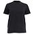 Camiseta de algodón negro con logo bordado de Burberry