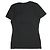 Autre Marque Camiseta de algodón U de cuello sólido de White Label por Noblesse Oblige Negro - vista 2