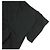 Autre Marque Camiseta de algodón U de cuello sólido de White Label por Noblesse Oblige Negro - vista 5