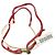 Autre Marque Pulsera Dafne DESBARDEERG Roja - vista 2
