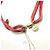 Autre Marque Pulsera Dafne DESBARDEERG Roja - vista 6