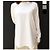 Autre Marque Camiseta de manga larga de algodón ADAWAS ADWS-101-09 Blanco - Ansicht 3