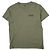 Autre Marque Camiseta de algodón Traditional Weatherwear WAVE LOGO Verde Verde oliva