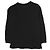 Autre Marque 08sircus Wollplüsch Boa komprimierte Wollstrickware Schwarz
