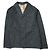 Autre Marque CHAQUETA DE DENIM DE ALGODÓN FOLLOW Brilla para el gusto Azul