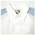 Autre Marque Camisa de algodão com gradiente de manchas de tinta Branco Azul - vista 4