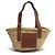 Borsa in rafia Loewe (Piccola) Marrone