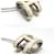 Hermès Hermes Pop H Silver Chain Necklace Silvery White  - view 5
