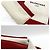 Borsa Tote Cabas S Navy di Balenciaga Bianco Rosso - vista 7
