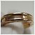 Bulgari Anello B.zero1 Bvlgari in oro rosa 18K - vista 10