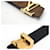 Louis Vuitton Monogram Reverse LV Initial Gürtel Braun Schwarz Dunkelbraun  - Ansicht 6