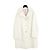 Etro 2023 Abrigo Oversized FR36 Ecru Lana Abrigo de Media Temporada UK8 US6 NWT Crudo