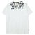 Autre Marque Camiseta de algodón SSZ 18SS NECK TEE Blanco