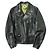 Autre Marque H BEAUTY&YOUTH Chaqueta Doble Riders de Cuero de Caballo Negro