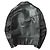 Autre Marque H BEAUTY&YOUTH Chaqueta Doble Riders de Cuero de Caballo Negro - vista 2
