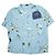 Autre Marque Porter Classic ALOHA SHIRT STRONG WOMEN & RUSS Rayon Shirt Blue