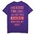 Autre Marque Camiseta de algodón THE GOOD COMPANY Púrpura
