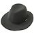 Autre Marque maniera FOLDABLE FELT SOFT HAT Wool Hat Brown Dark grey